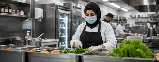 "قواعد سلامة الغذاء المتعاملين بالأغذية"