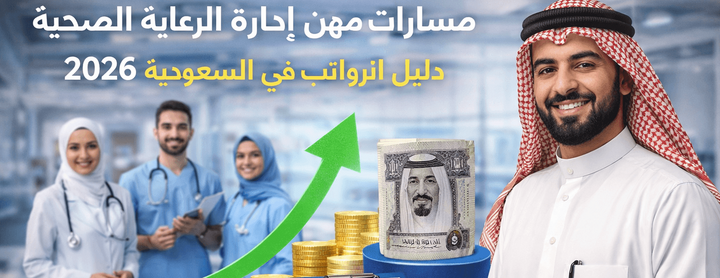 مسارات مهن إدارة الرعاية الصحية: دليل الرواتب في السعودية 2026