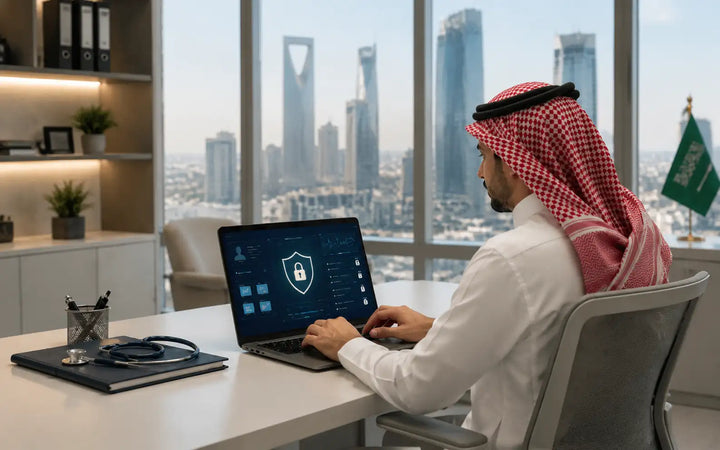 "امتثال خصوصية وأمن البيانات الرعاية الصحية السعودية 2026"