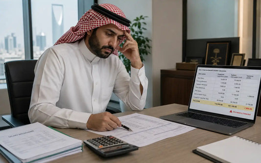 أخطاء مكافأة نهاية الخدمة
