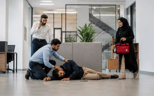 استجابة طبية طارئة في العمل