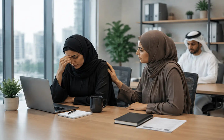 "الصحة النفسية في العمل الموظفين"