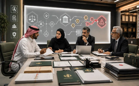 "عقوبات غسل الأموال ساما السعودية"
