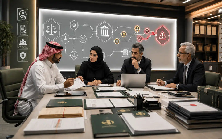 "عقوبات غسل الأموال ساما السعودية"