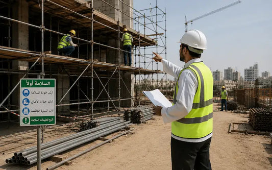مسؤوليات مشرف السقالات في البناء