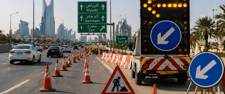 خطط إدارة حركة المرور في المملكة العربية السعودية: ما الذي يجب معرفته