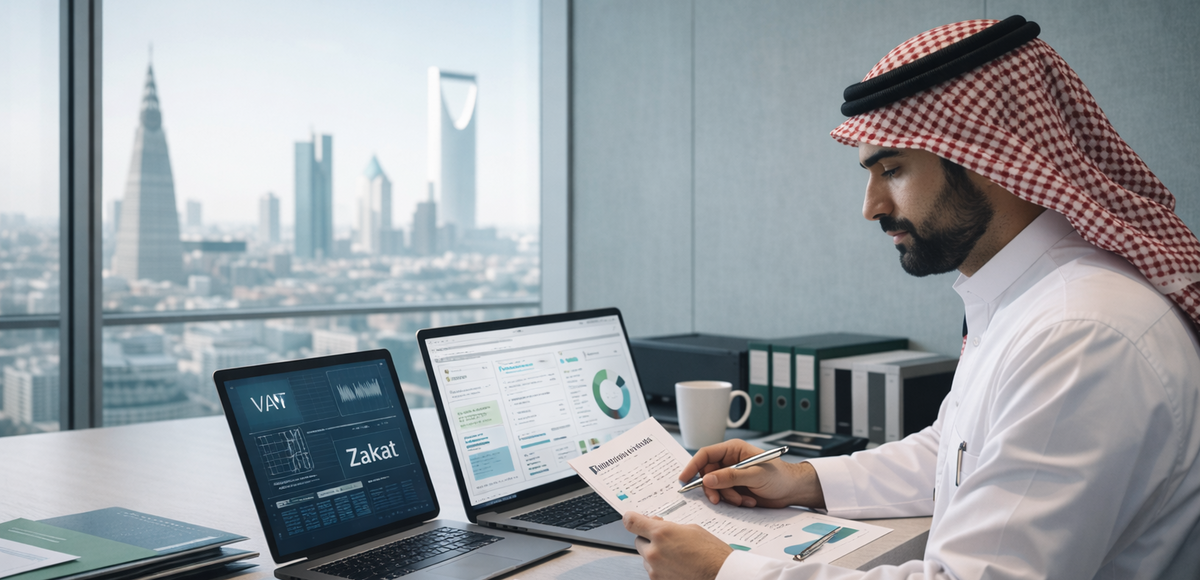 إتقان الامتثال للزكاة وضريبة القيمة المضافة: شهادة سعودية عبر الإنترنت