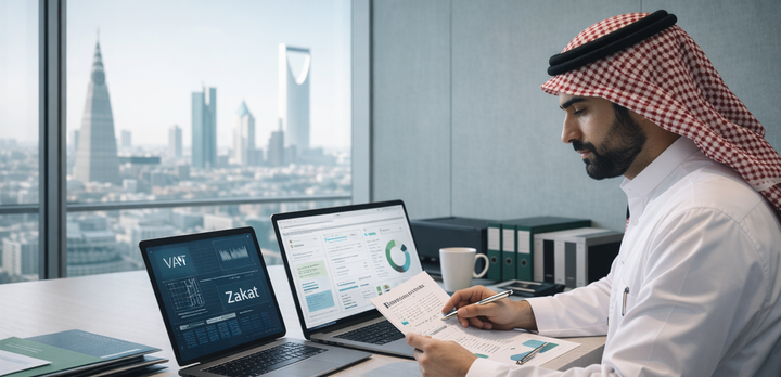 إتقان الامتثال للزكاة وضريبة القيمة المضافة: شهادة سعودية عبر الإنترنت