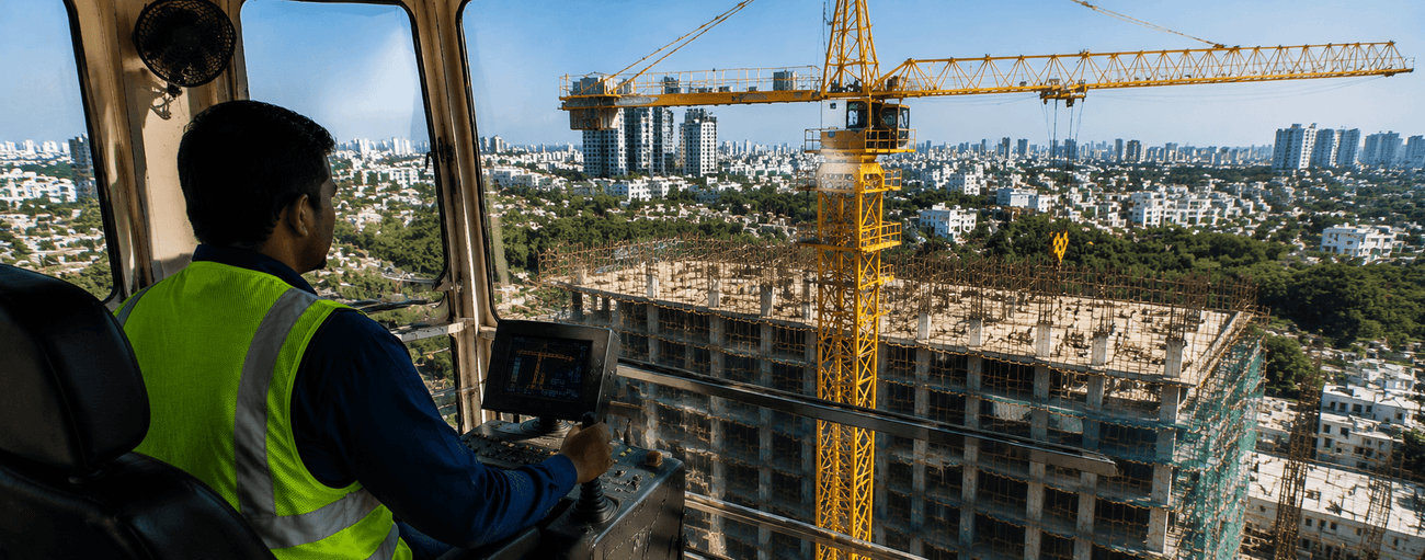 "مهارات مشغلي الرافعات وتمويل الناشئة بالسعودية"