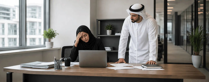 "علامات التوتر مكان العمل المديرين"