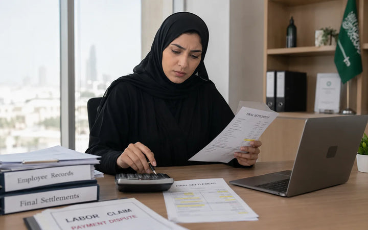أخطاء التسوية النهائية العمالية