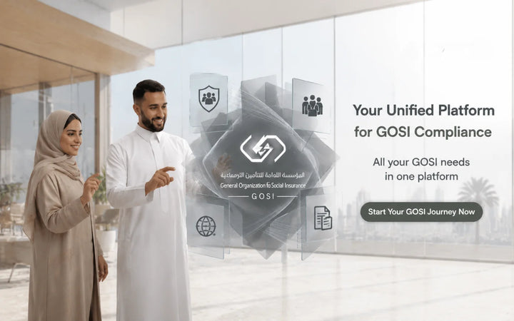 Saudi GOSI compliance training showing professionals learning the new Social Insurance System requirements, regulations, and employer responsibilities in Saudi Arabia.