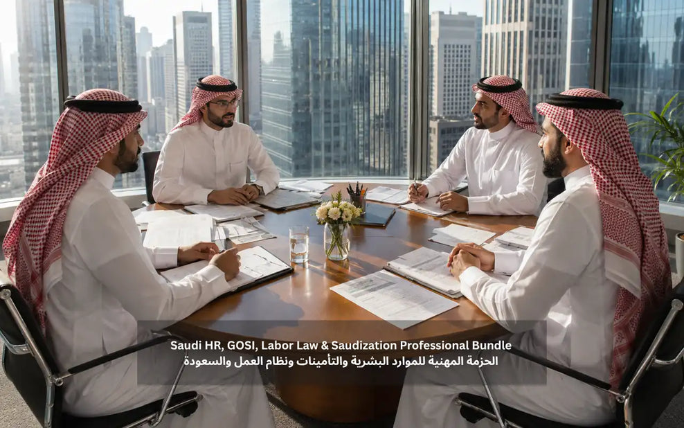 الحزمة المهنية للموارد البشرية والتأمينات ونظام العمل والسعودة